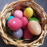 Великденски яйца и зайци от ароматен глицеринов сапун, снимка 2 - Български сувенири - 40027497