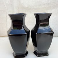 Италянски порцеланови вази. №2288, снимка 4 - Колекции - 36628909