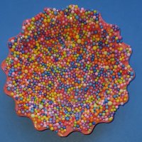 Декорирана чиния Candy, снимка 1 - Декорация за дома - 42144375