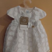 Нова официална бебешка рокля Mayoral 2-4 месеца , снимка 1 - Бебешки рокли - 39642338