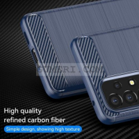 Samsung Galaxy A53 5G Противоударен Силиконов Гръб - Карбон, снимка 17 - Калъфи, кейсове - 36540732