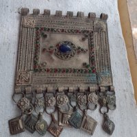 Голям възрожденски османски накит муска трепка сачан, снимка 1 - Антикварни и старинни предмети - 38398893