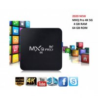 Смарт Android TV Box MXQ Pro 5G 4К, Android 11.1, Dual WiFi, 8GB RAM, 128GB ROM, снимка 1 - Плейъри, домашно кино, прожектори - 30653469
