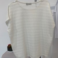 Дамска блуза от плетиво размер Л, снимка 8 - Тениски - 44275524