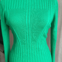 Зелено поло, снимка 4 - Блузи с дълъг ръкав и пуловери - 43855942