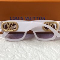 Louis Vuitton 2023 висок клас слънчеви очила унисекс бяло, снимка 9 - Слънчеви и диоптрични очила - 38947788