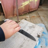 Ловен нож от cpm s125v неръждаема стомана. , снимка 4 - Ножове - 40782259