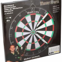 Master Darts Класик / Дъска за дартс 45 см / За деца и Възрастни , снимка 3 - Дартс - 38702567