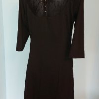 Уникална официална рокля "Kaffe"® / голям размер, снимка 7 - Рокли - 29549046