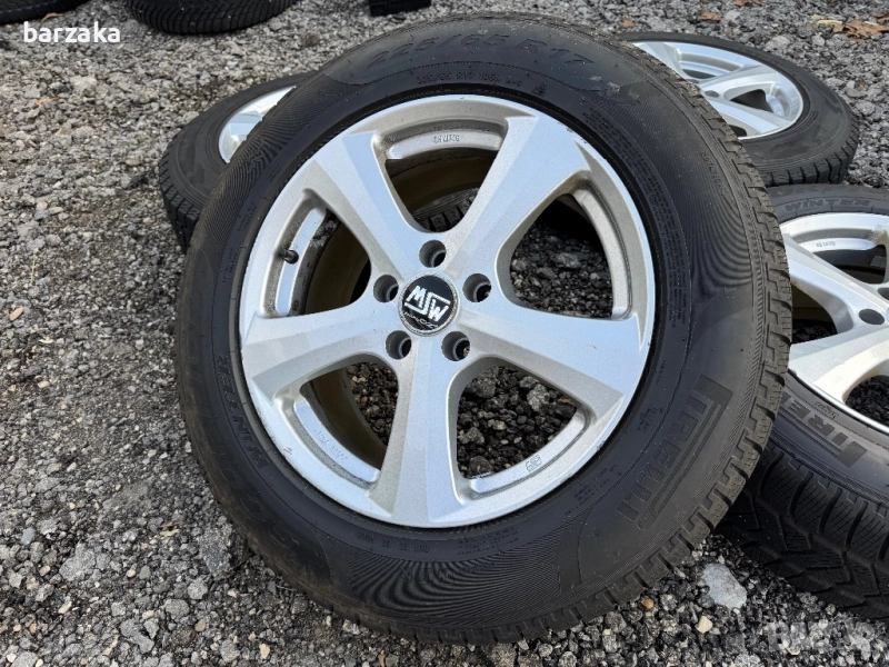 Джанти със зимни гуми, снимка 1