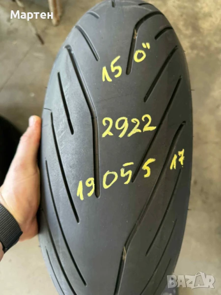 MICHELIN PILOT POWER 3 2CT 190/55ZR17 DOT 2922, снимка 1