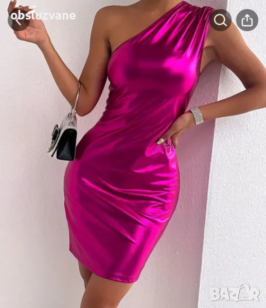 Рокля Бодикон с едно рамо, ХЛ, нова, снимка 1