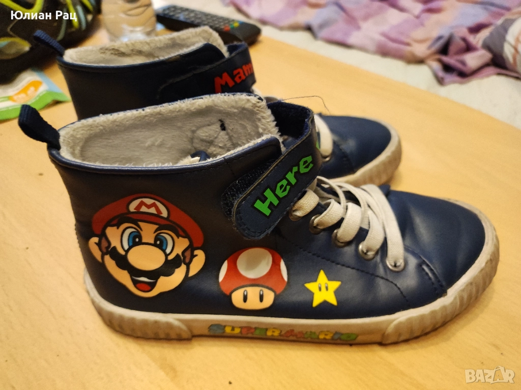 Детски пролетно летни кецове  Super Mario   , снимка 1