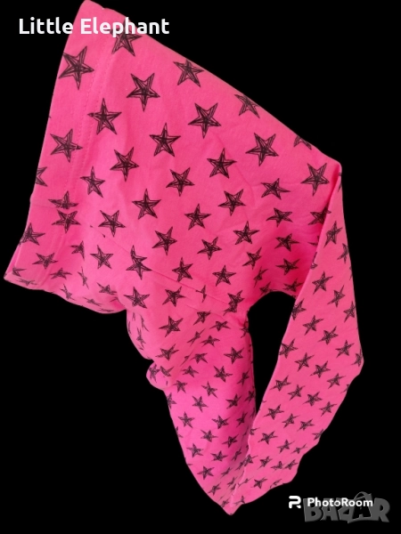 Клинче за 3-4 год мом неоново розово на черни звезди,колекция"Stars",Англия/ново, снимка 1