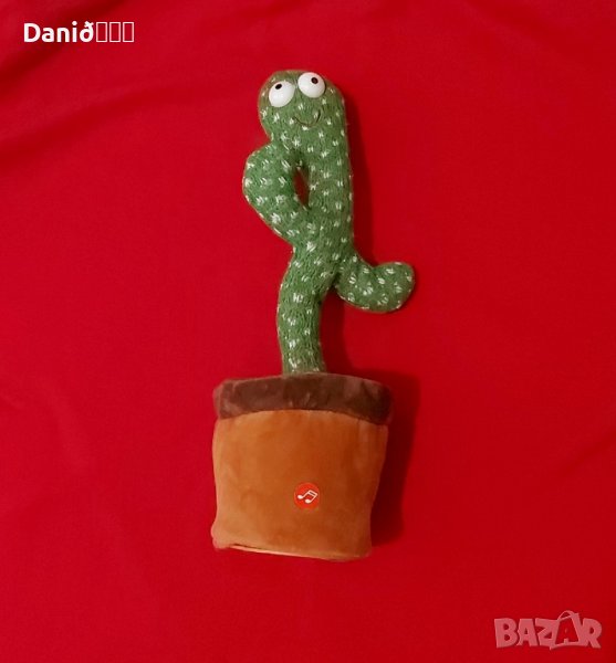 Забавна играчка кактус, който танцува, пее и повтаря всяка дума ! Детска играчка за бебето и детето!, снимка 1