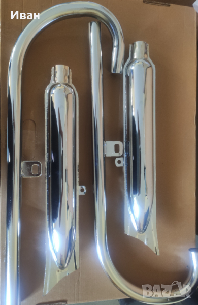 Ауспуси и кривки за Урал м72  Чисто нови , снимка 1