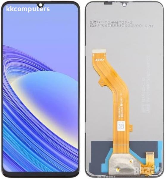 Дисплей за TCL 40 SE + Тъч скрийн /Черен Баркод : 890003, снимка 1