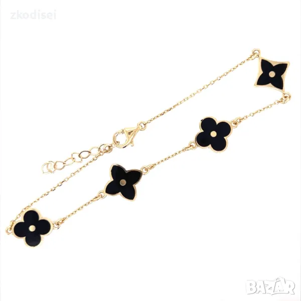 Златна дамска гривна Vuitton 3,09гр. 18,0см. 14кр. проба:585 модел:26509-6, снимка 1