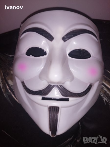 Гай Фокс маска. Vendeta, снимка 1