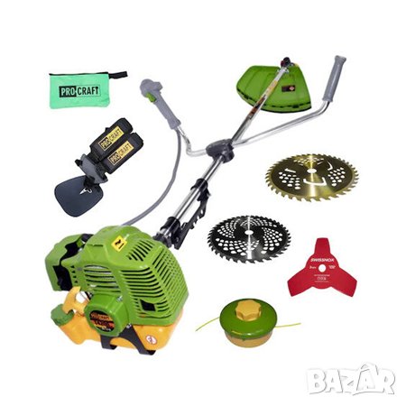 PROCRAFT T4200 Професионален двутактов бензинов тример, снимка 1