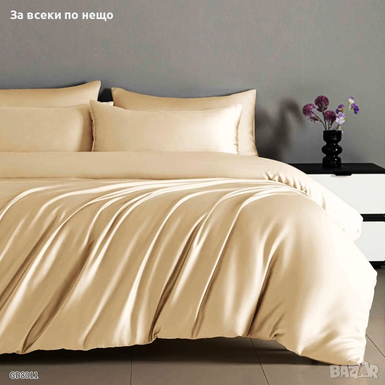 Луксозен комплект от висококачествен памучен сатен - Налични Различни Цветове Код P1184, снимка 1