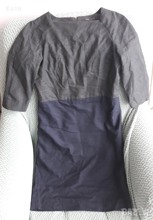 Вълнена рокля Cos 36, снимка 1