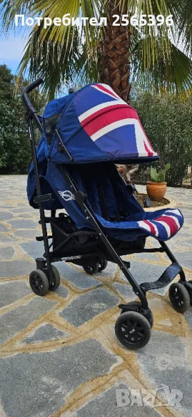 Продавам Детска количка тип чадър ,MINI by Easywalker Buggy +, Union Jack Vintage , снимка 1