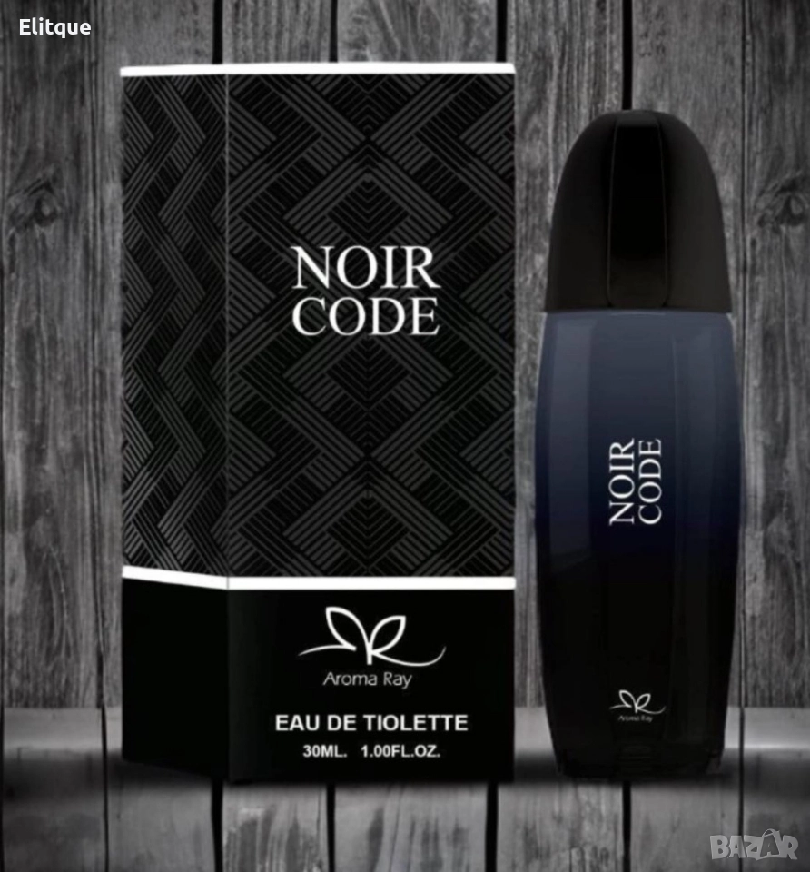 Тоалетна вода за мъже Noir Code Eau De Tiolette, снимка 1