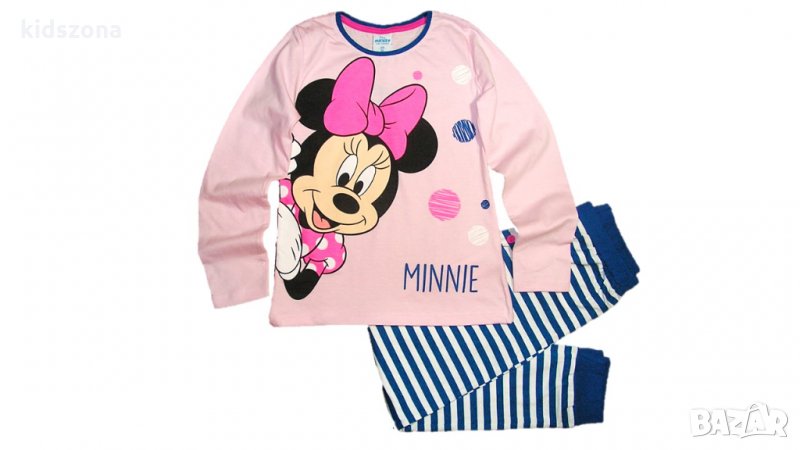 Детска пижама Minnie Mouse д. р. 6, 7, 8 и 9 г. - М4-5, снимка 1