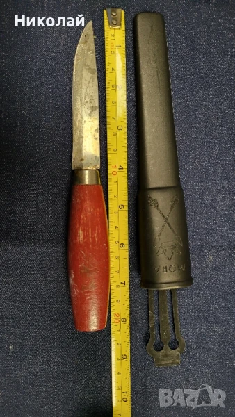 Стар скандинавски нож, финка Швеция 6, снимка 1