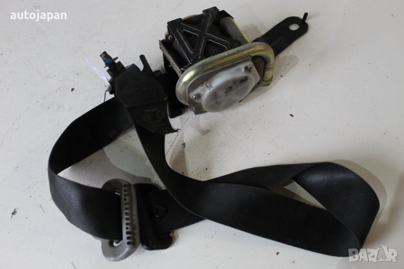 Преден ляв предпазен колан Нисан алмера тино 2.2дци 112кс фейслифт 03г Nissan almera tino 2.2dci 112, снимка 1