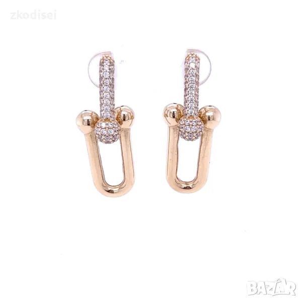 Златни обеци Tiffany & Co. 8,52гр.14кр. проба:585 модел:26662-3, снимка 1