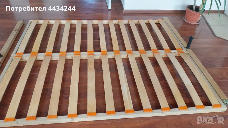  Подматрачна рамка с крака размери + матрак 160/190, снимка 1