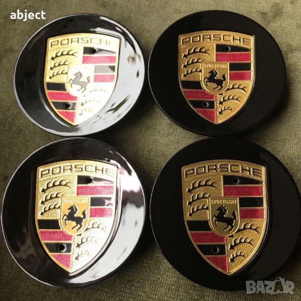Капачки за джанти Порше Porsche 75мм и 65мм, снимка 1
