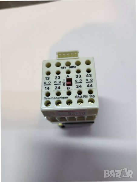 контактор. контактори  48 волта 2 отворени - 2 затворени контакта френски , снимка 1