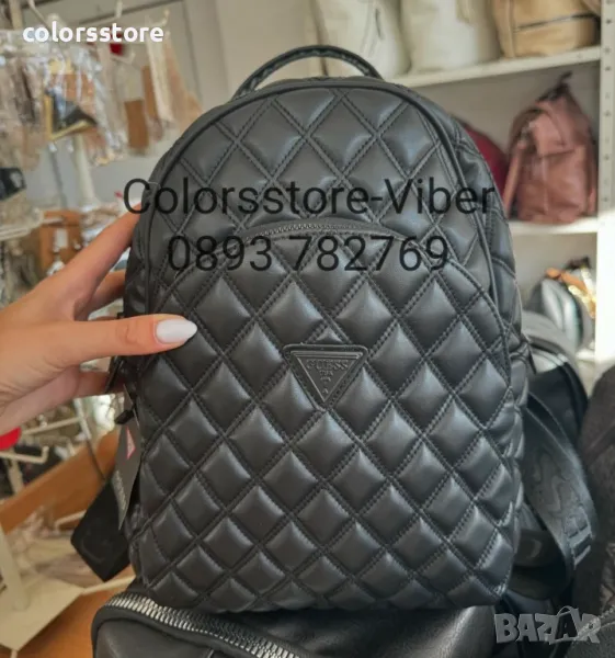 Черна раница  Guess-SG12Re, снимка 1