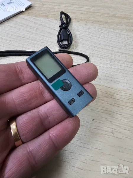 Мини рулетка ролетка електронна дигитална лазерна далекомер 30м, снимка 1