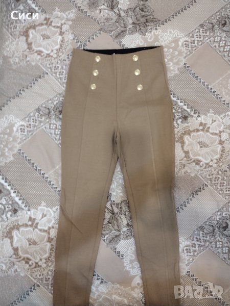 Панталон със висока талия ZARA, снимка 1
