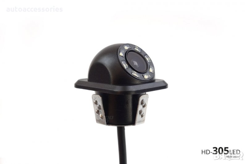 3000051668 Камера за подпомагане паркирането AMIO,HD-305, LED "Night Vision" ,18 mm, снимка 1