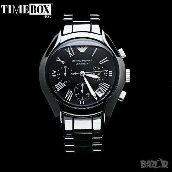 Emporio Armani AR1401 Ceramica Chronograph. Нов дамски часовник, снимка 1