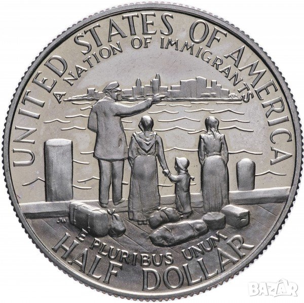 1/2 долар 1986 , снимка 1