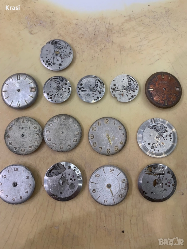 Механизми на часовници Восток, снимка 1