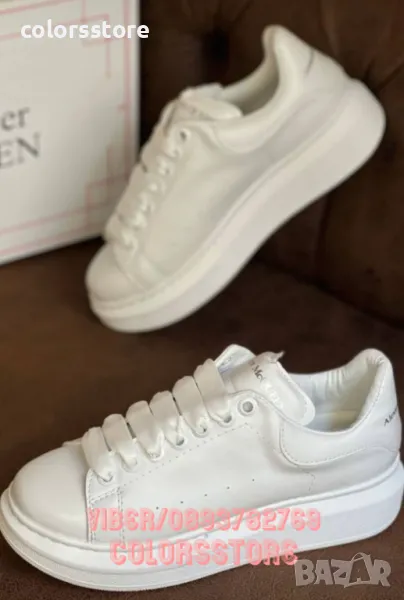 Мъжки бели кецове Alexander McQueen-BR104k, снимка 1