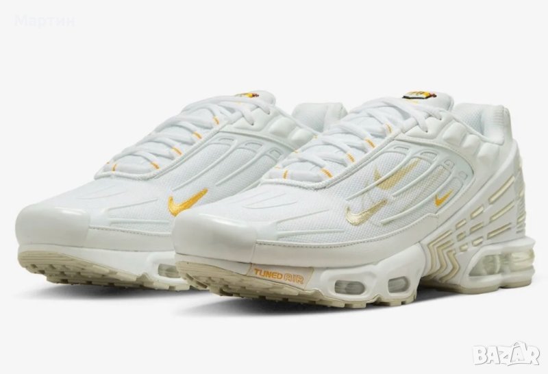 Дамски маратонки Nike Air Max Plus 3 White-Light Bone - номер 40.5, снимка 1