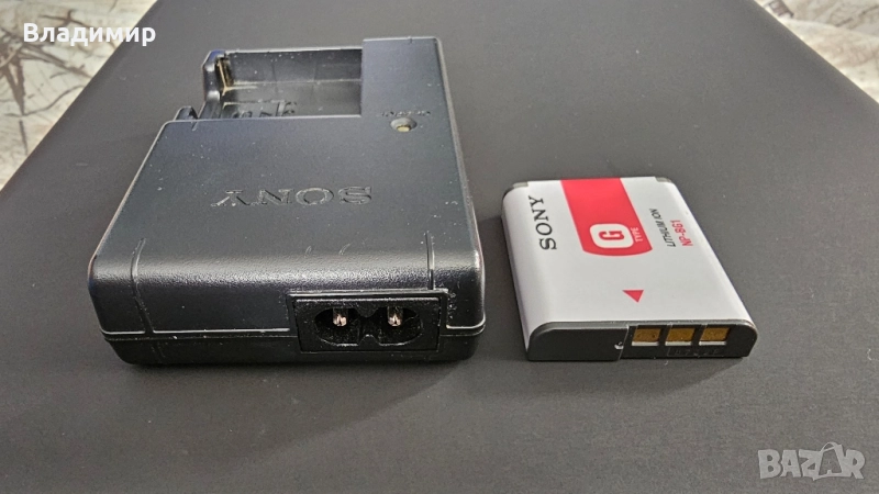 Sony BC-CSGB и NP-BG1 комплект зарядно и батерия, снимка 1
