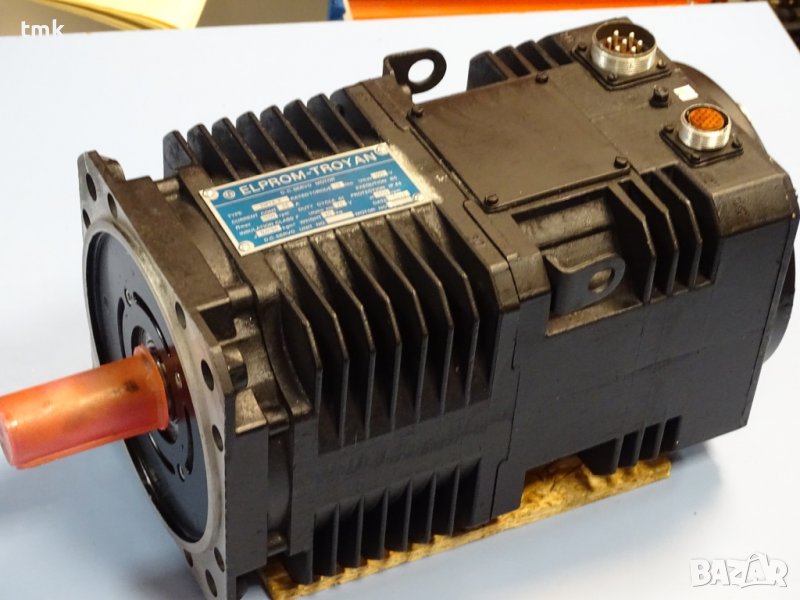 правотоков ел. двигател с постоянни магнити Елпром-Троян 2 МТА-К 100V, снимка 1