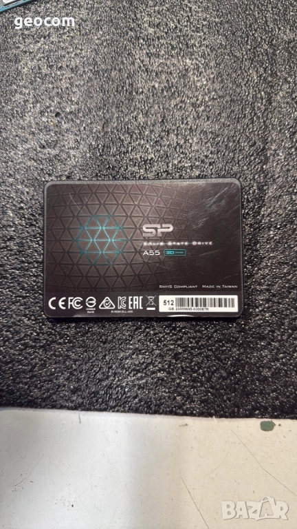 512GB SSD Silicon Power A55 (S-ATAIII,560/530Mbps,7mm,2.5"), снимка 1
