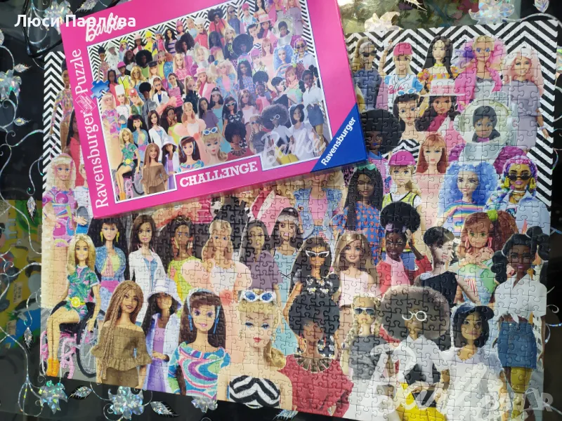 Пъзел Barbie 1000 части, снимка 1