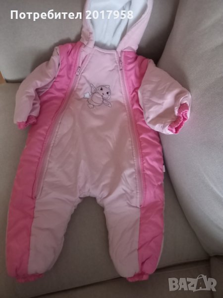 Бебешки космонавт за момиче 12-18 месеца, 86 см., снимка 1