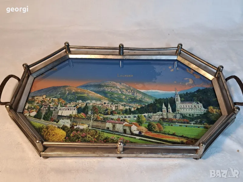 ретро поднос за сервиране 4/3, снимка 1